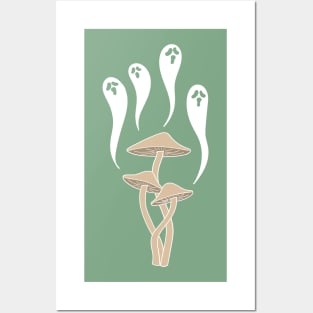 Mushroom spirits Posters and Art